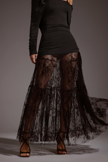 Celeste Lace Maxi Skirt