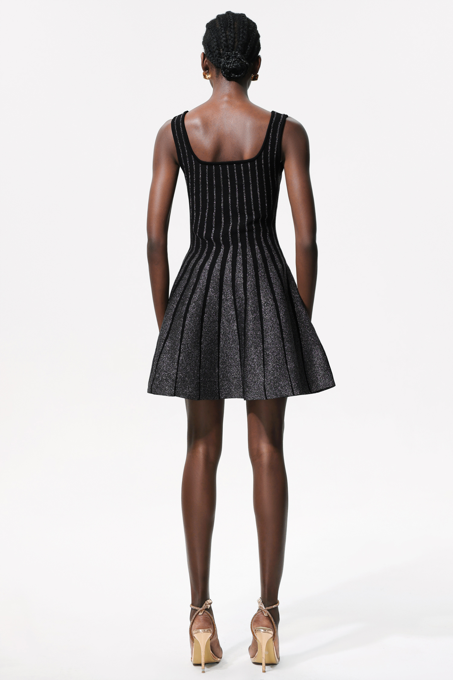 Amanda Sequin Sleeveless Mini Dress