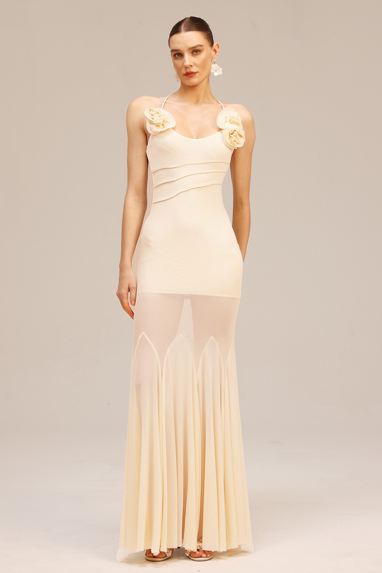 Erin Halter Flowers Maxi Dress