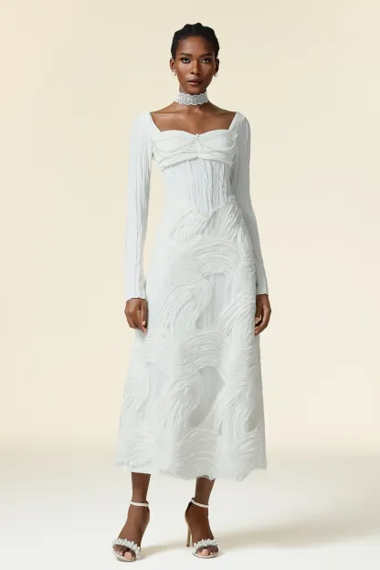 Effie Long Sleeves Maxi Dress