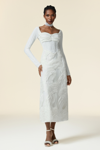 Effie Long Sleeves Maxi Dress