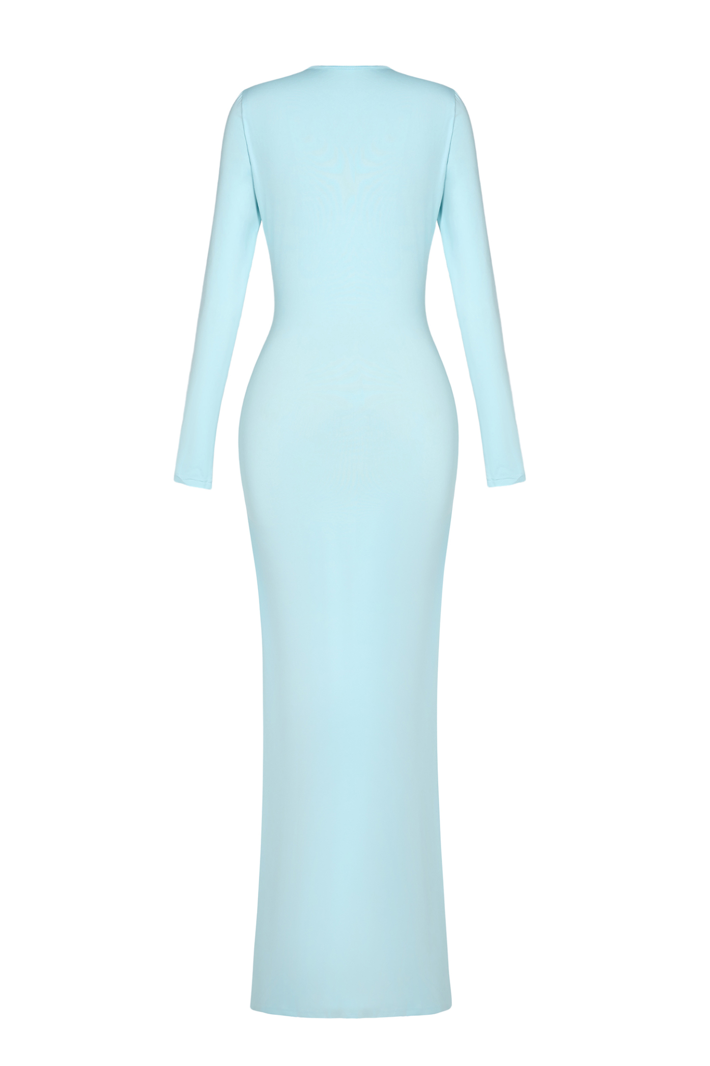 Kamryn Jersey Knotted Metal Button Maxi Dress