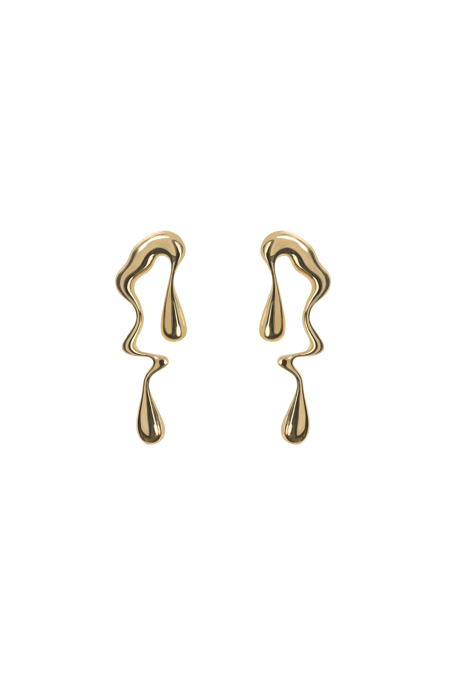 Elaina Irregularity Water Drop Earrings