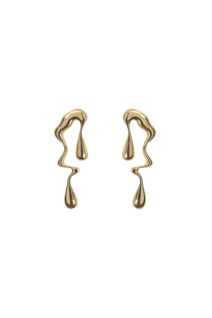Elaina Irregularity Water Drop Earrings