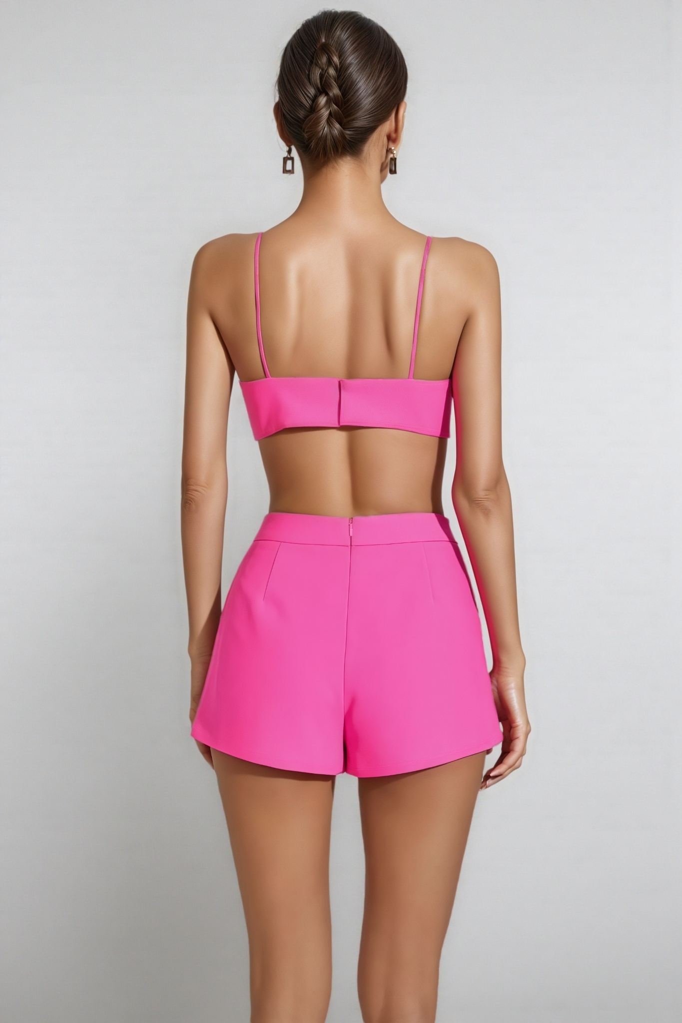 Sue Rose Red Blazer Set