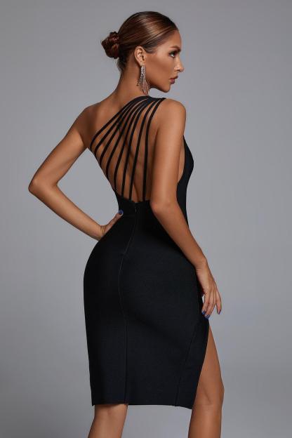 Roxana One Shoulder Cocktail Dress