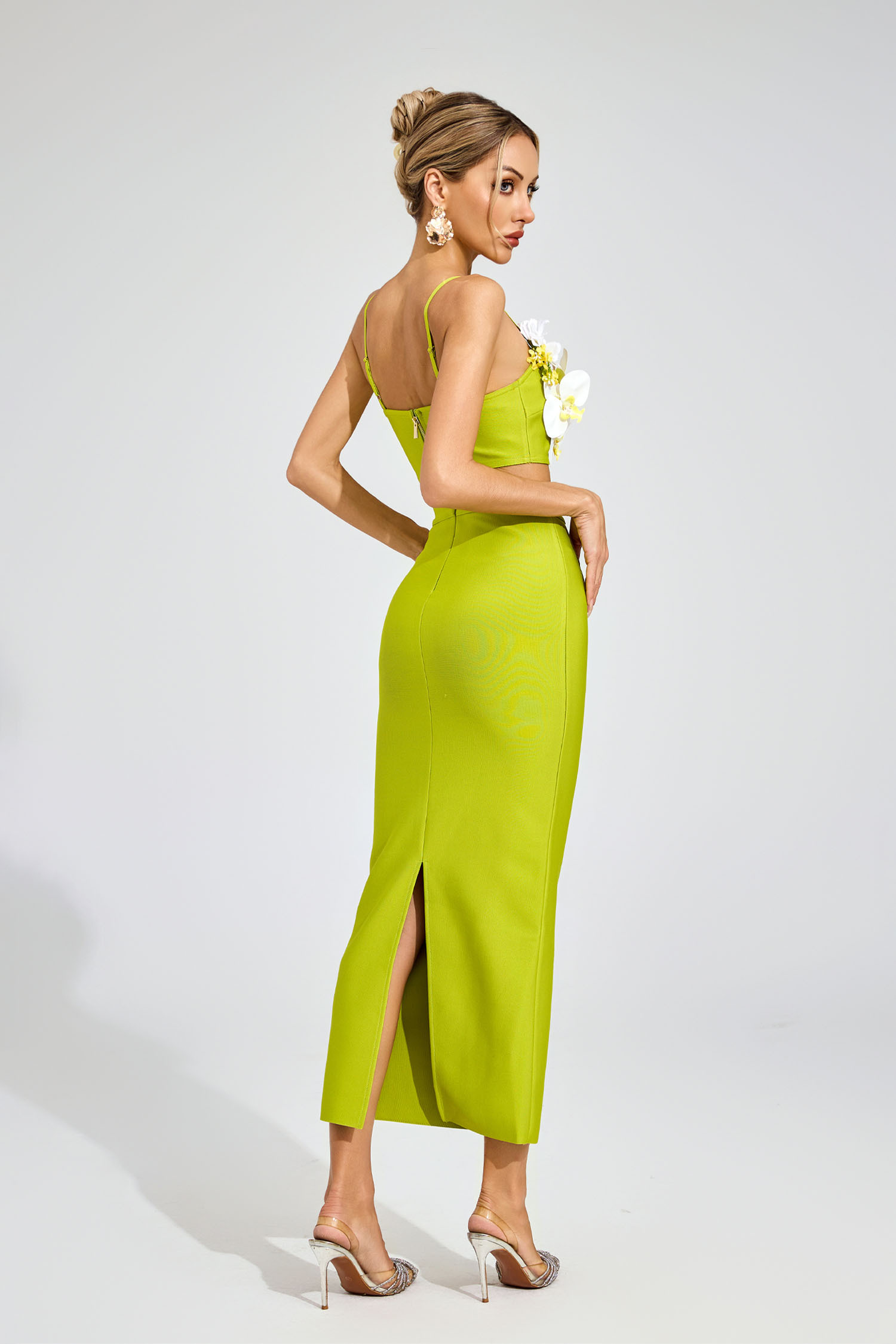 Kiersten Green Flower Bandage Set