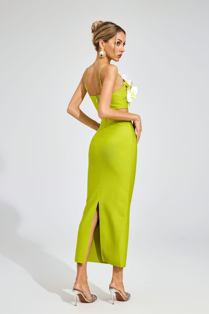 Kiersten Green Flower Bandage Set