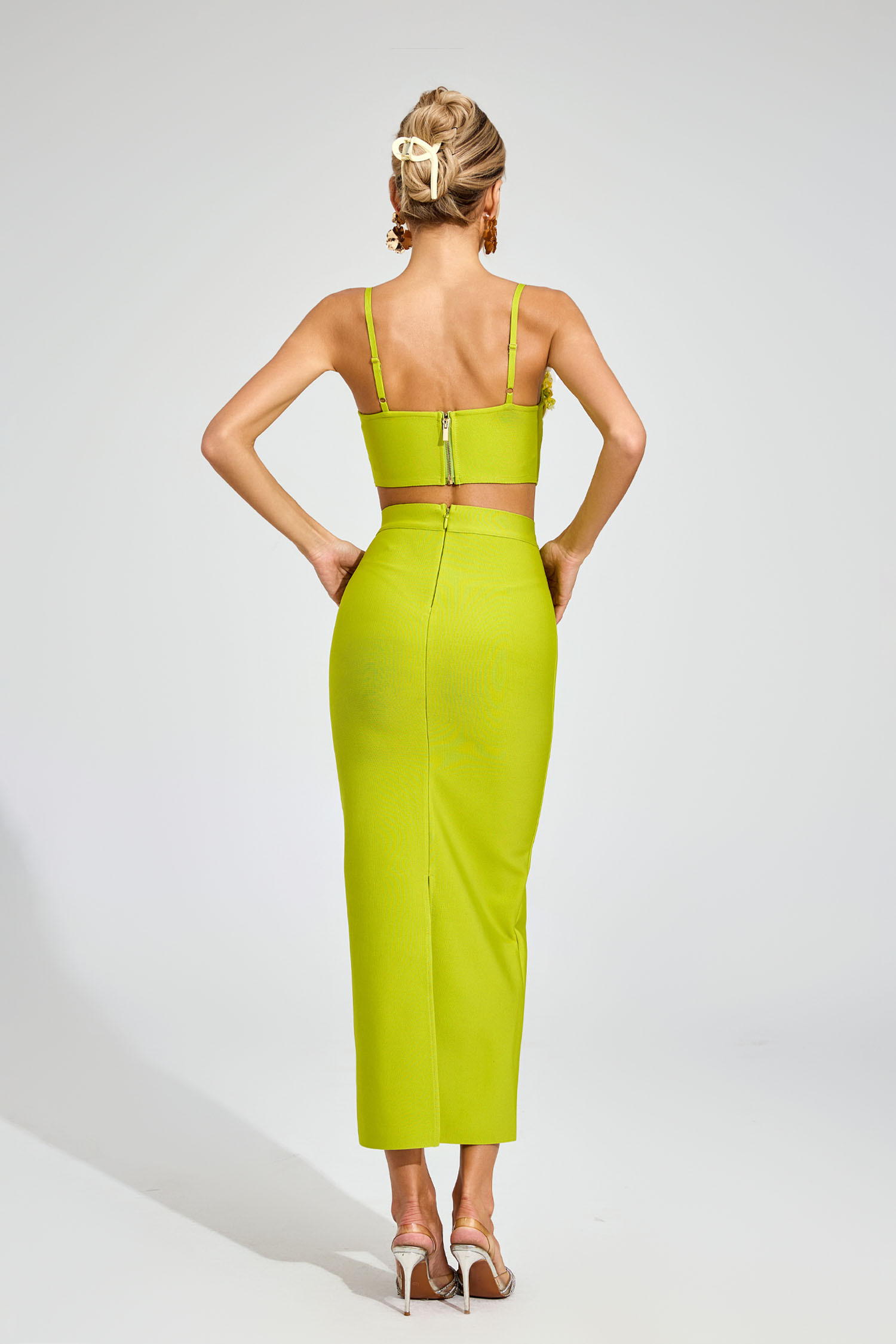 Kiersten Green Flower Bandage Set