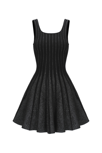 Amanda Sequin Sleeveless Mini Dress