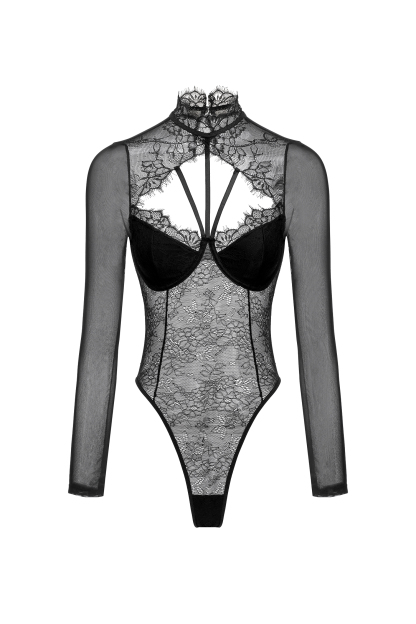 Christina Lace Long Sleeve Jumpsuit