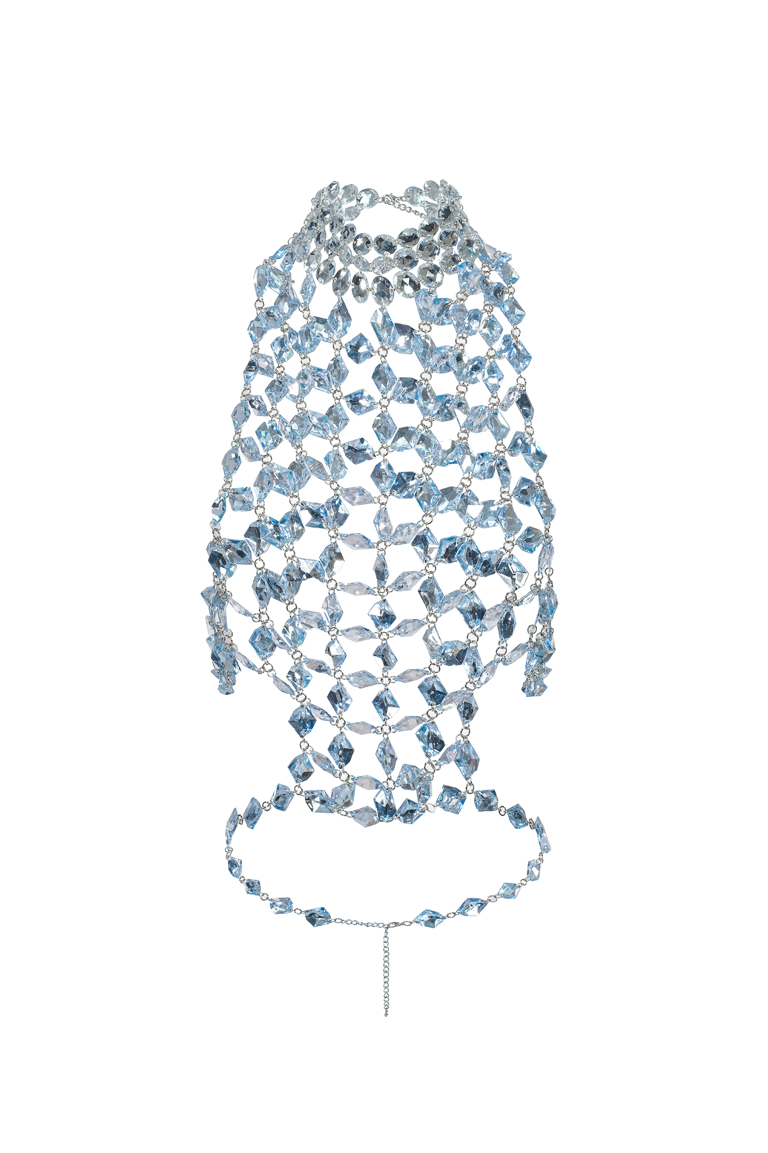 Hayden Halter Sleeveless Diamante Top