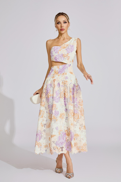 Alina Off-Shoulder Maxi Dress