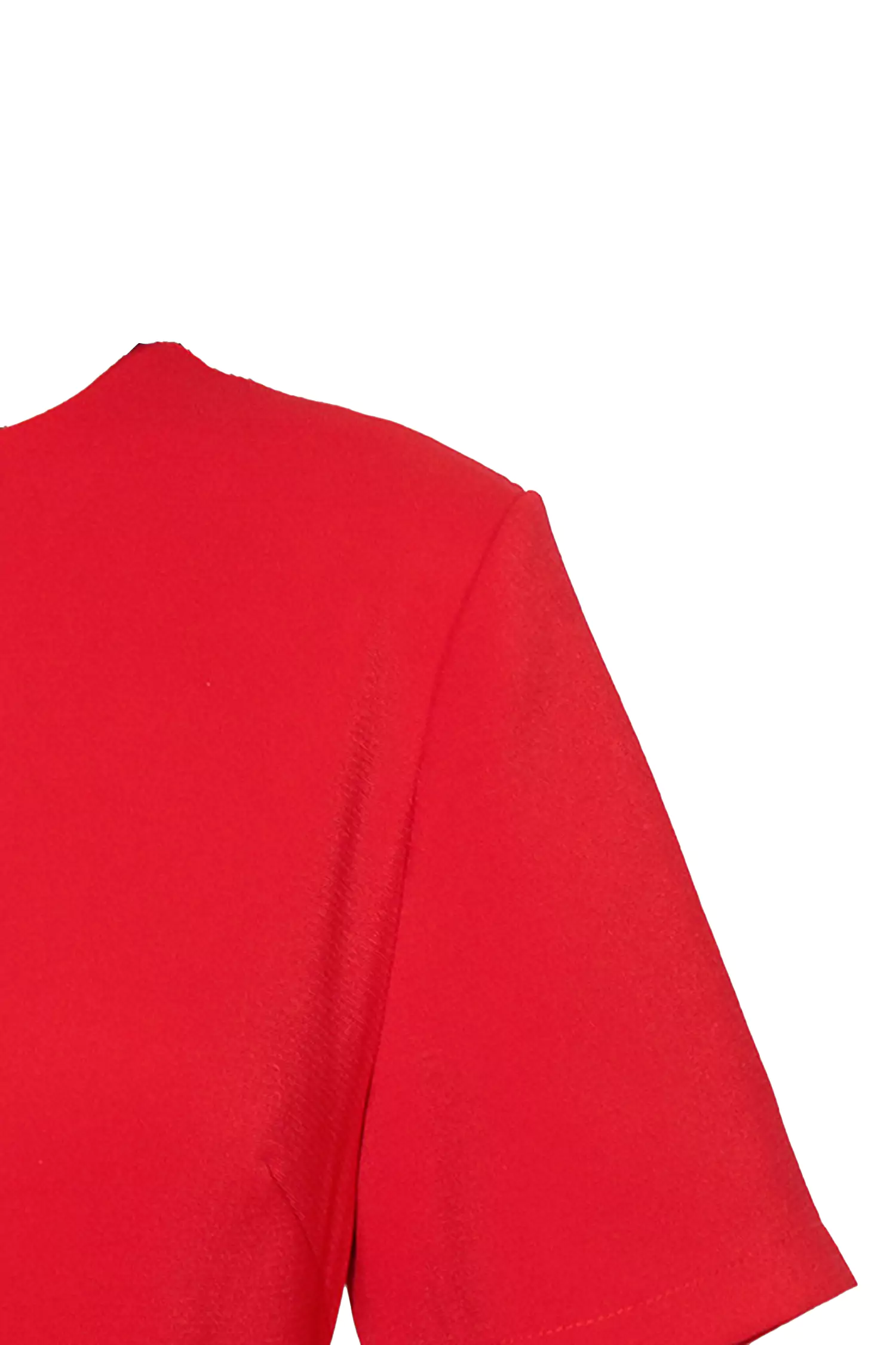 Emilie Red Flower Midi Dress