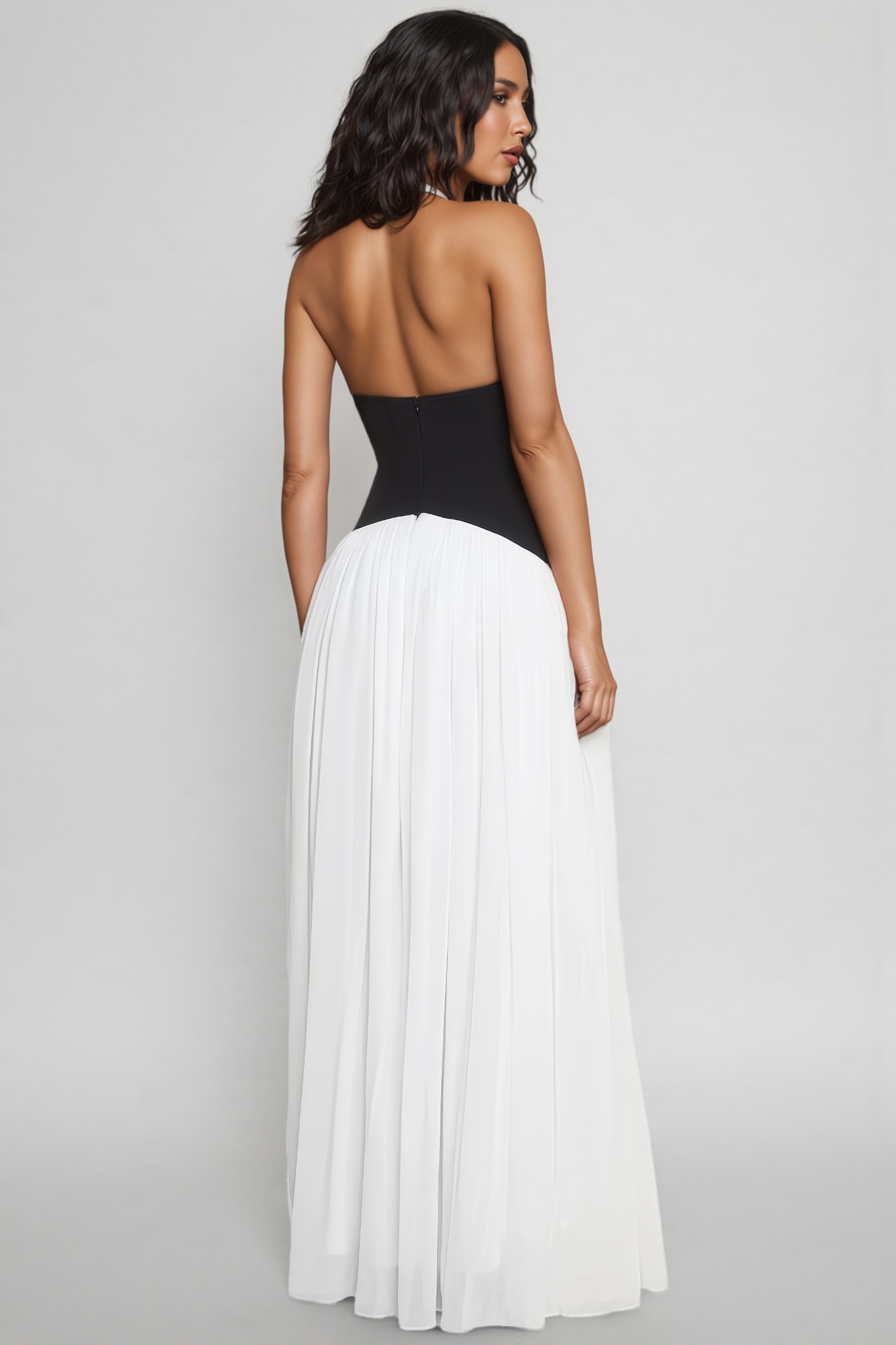 Ivanna Off-Shoulder Backless Maxi Dress