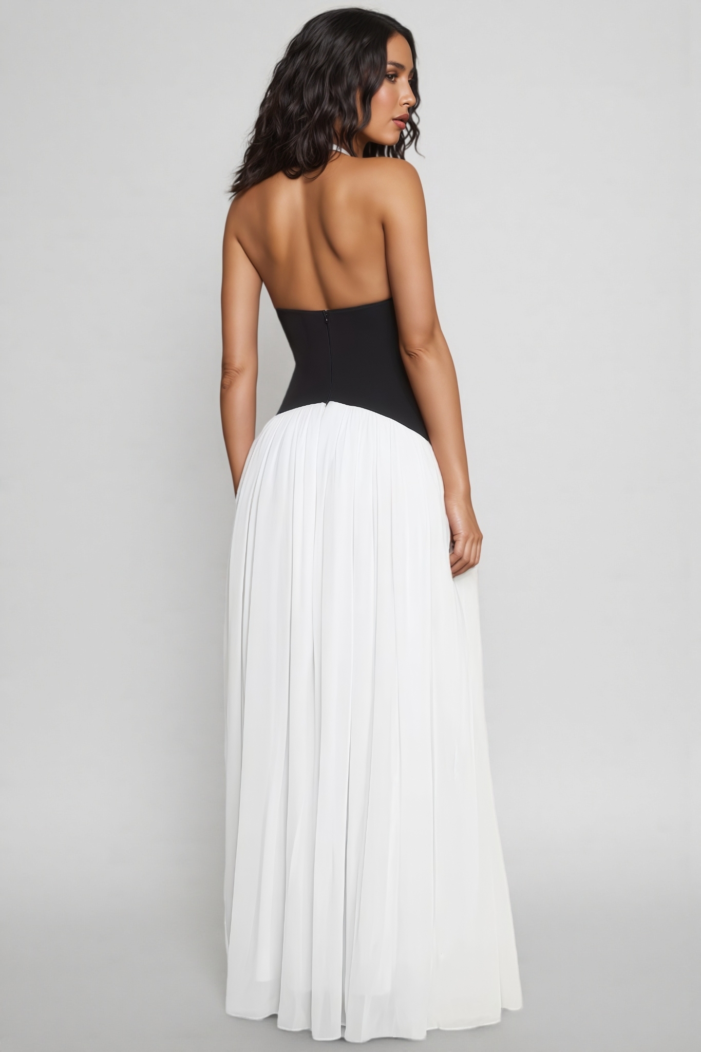 Ivanna Off-Shoulder Backless Maxi Dress