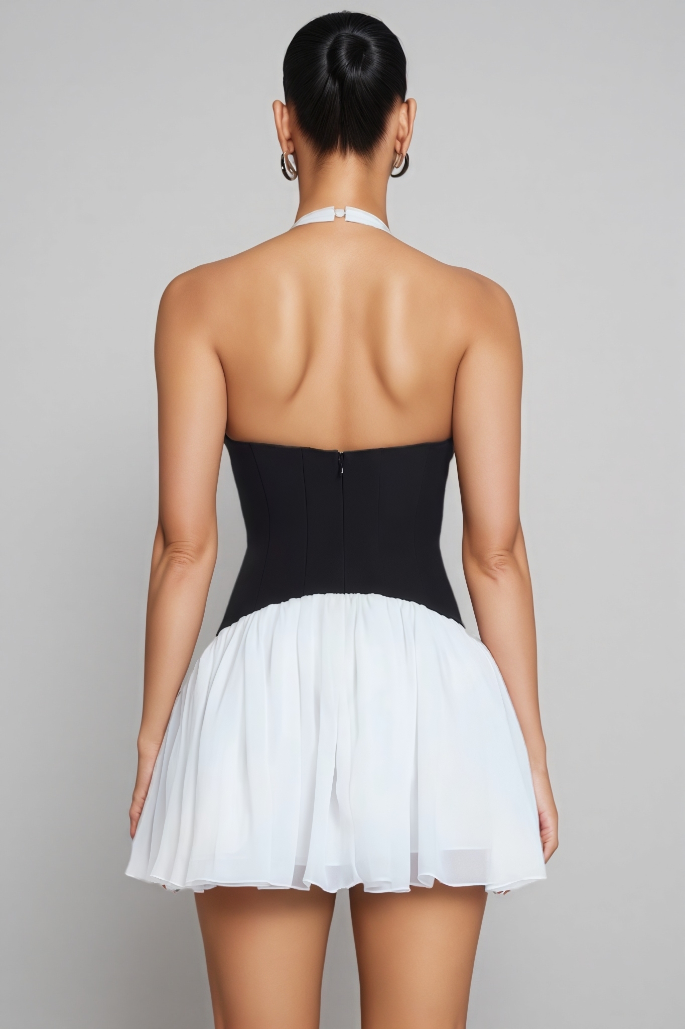 Kaitlyn Halter Neck Mini Dress