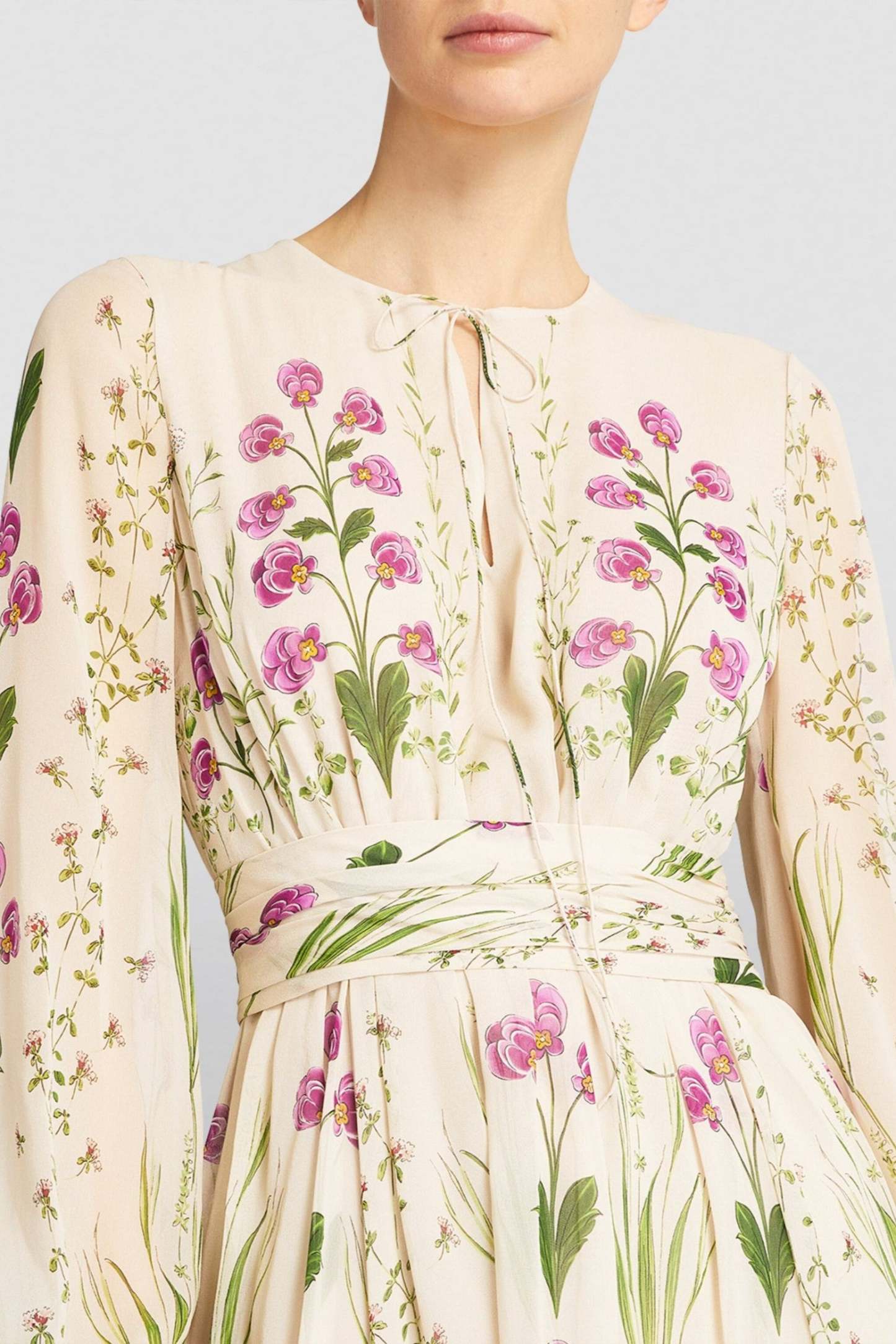 Kayleigh Floral Print Long Sleeve Maxi Dress