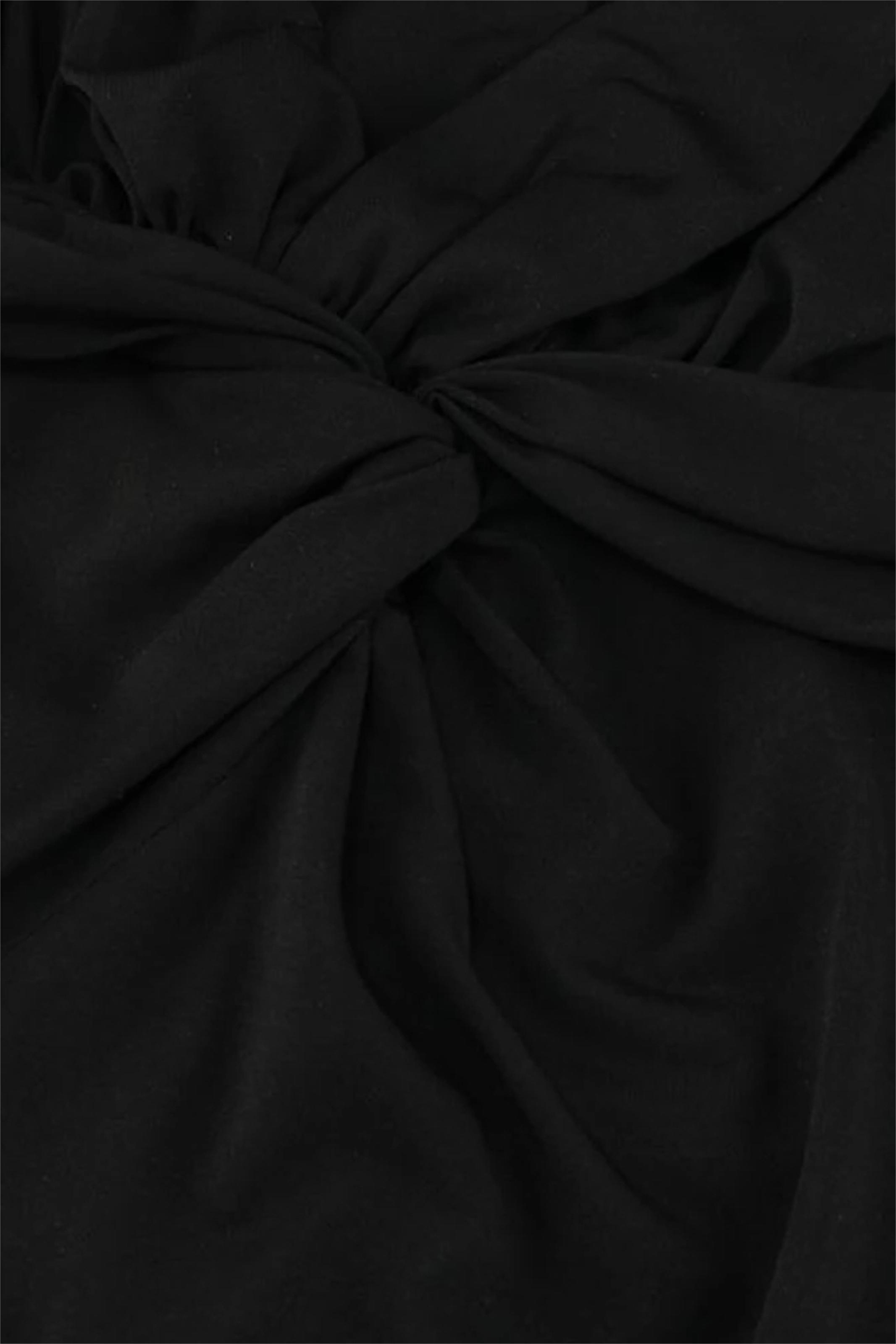 Ethel Rhinestone Jersey Split Midi Dress