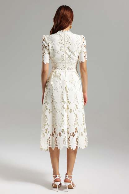 Kaylin Lace Midi Dress