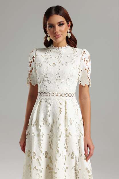 Kaylin Lace Midi Dress