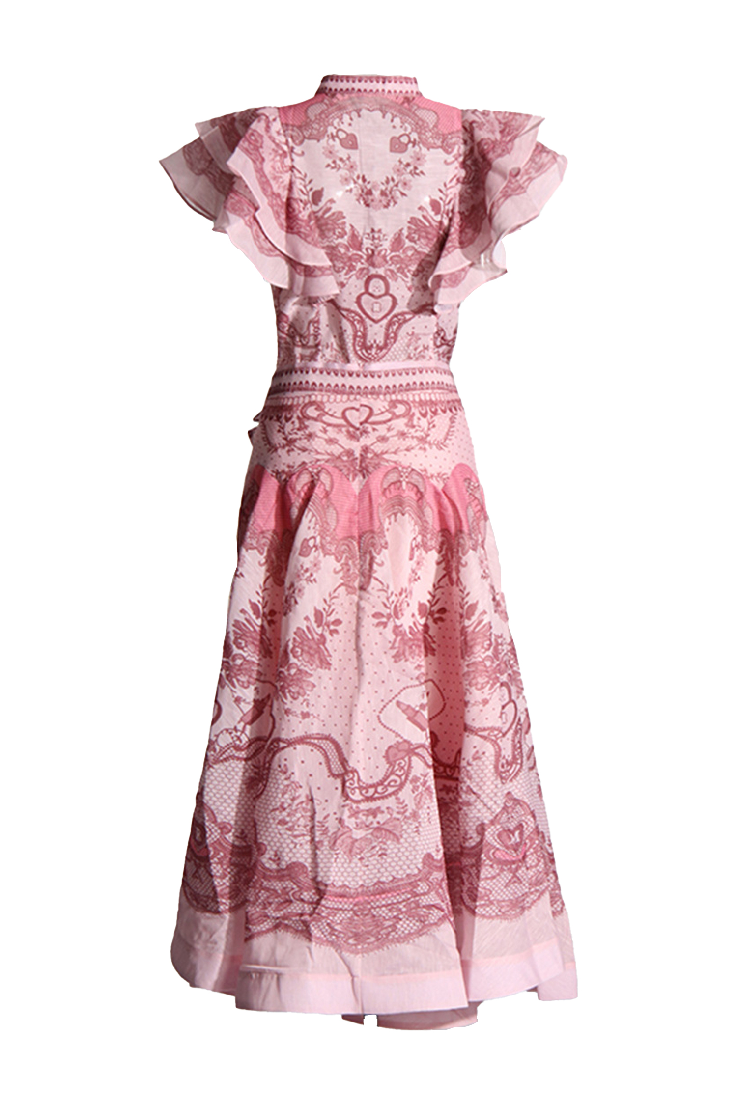 Arielle Pink Flower Printed Set