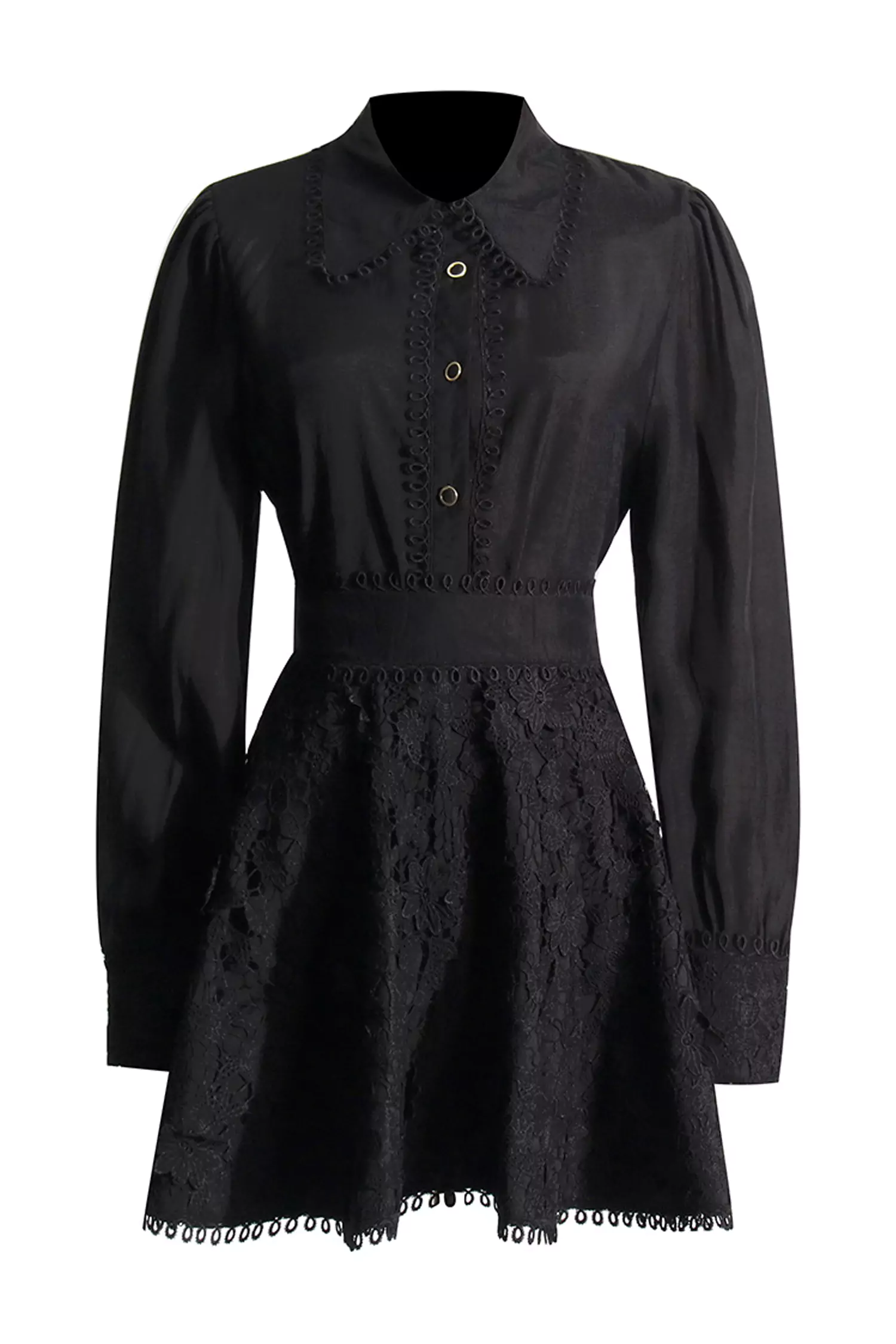 Selena Black Embroidery Set