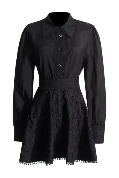 Selena Black Embroidery Set