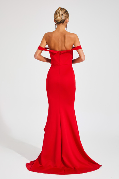 Kinsey Red Rose Bandage Dress