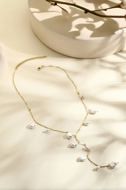 Andrea Long Pearl Necklace