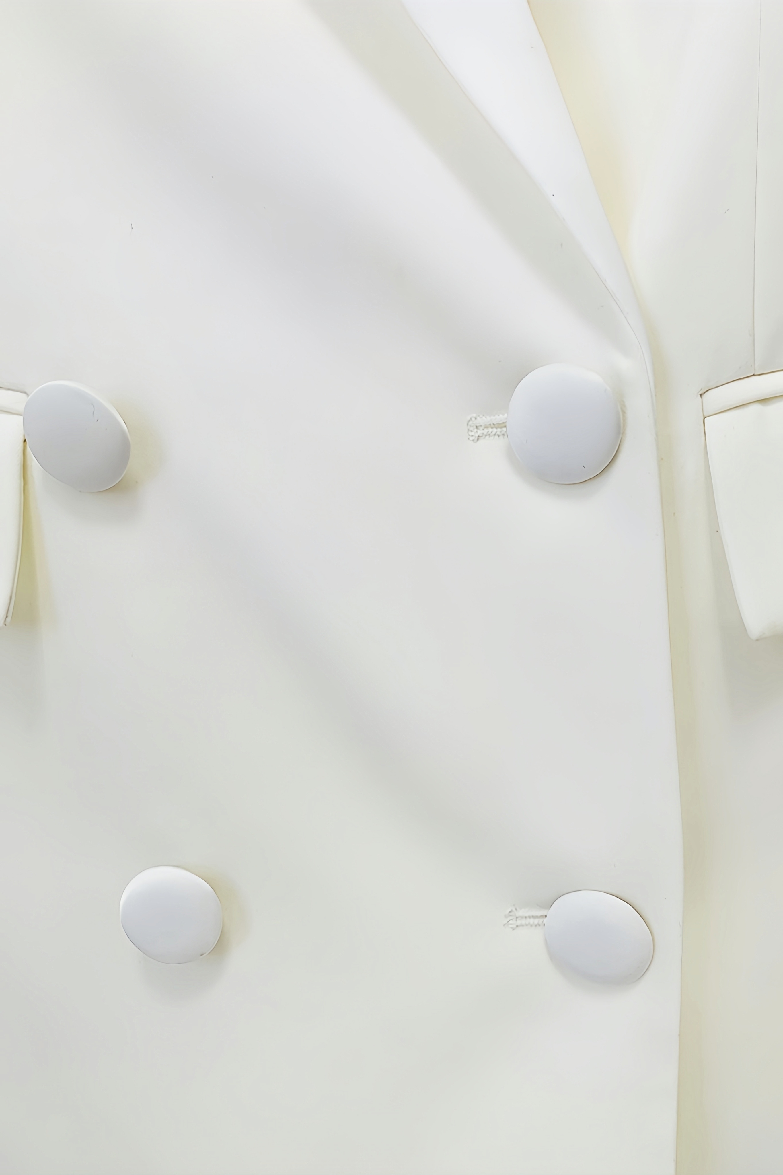 Peyton Diamond Embellishment Blazer-White