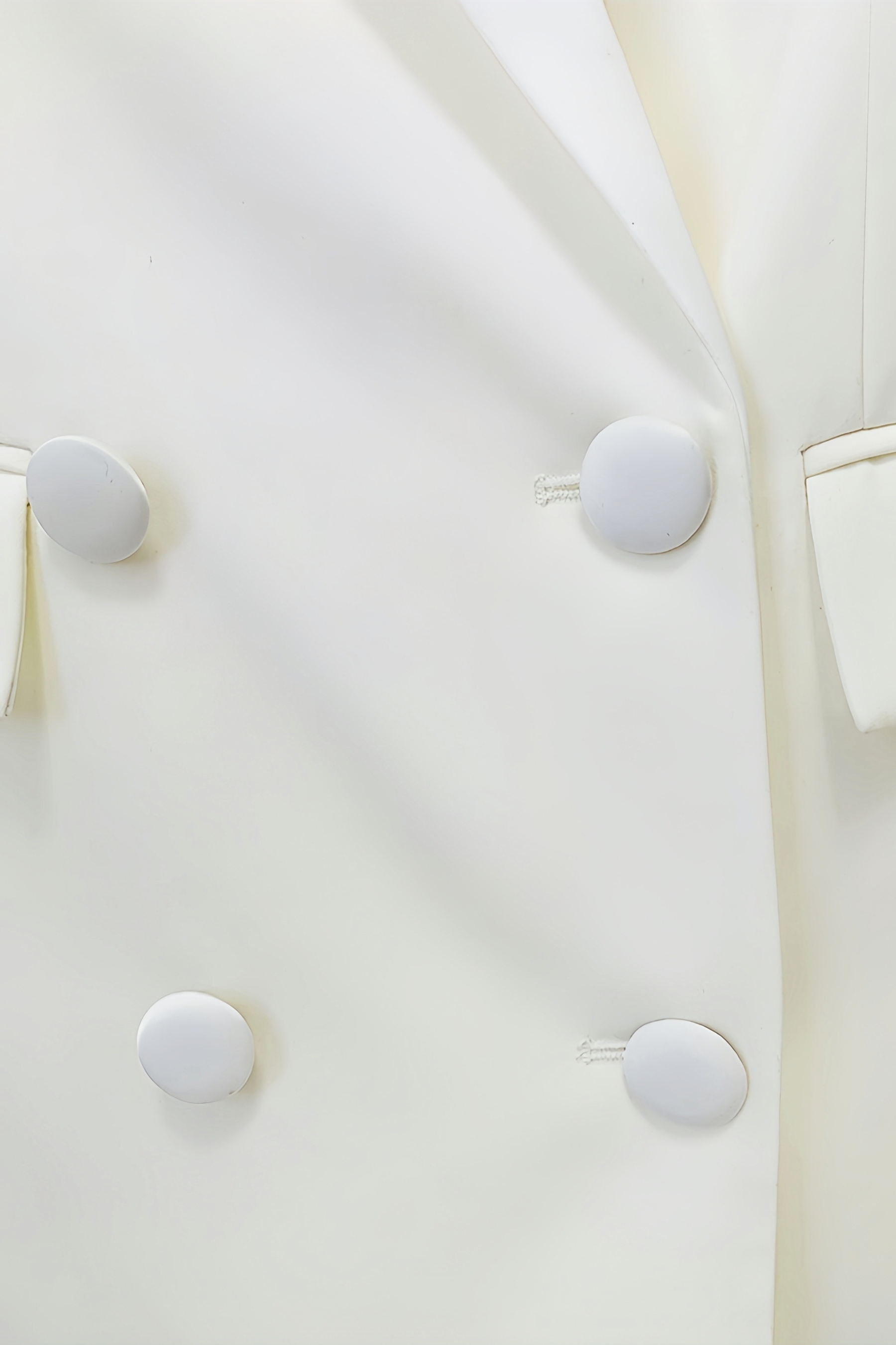 Peyton Diamond Embellishment Blazer-White