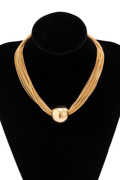 Griselda Geometric Orb Necklace