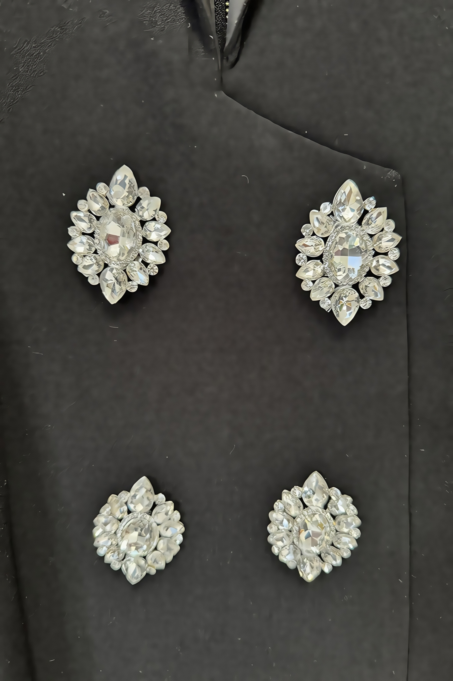 Aria Crystal Embellished V-Neck Maxi Dress