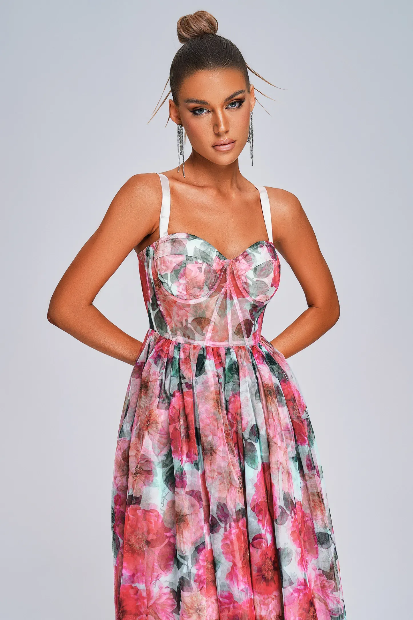 Betty Floral Midi Dress