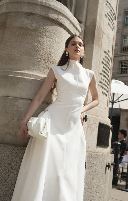 Ashley Choker Sleeveless Maxi Dress