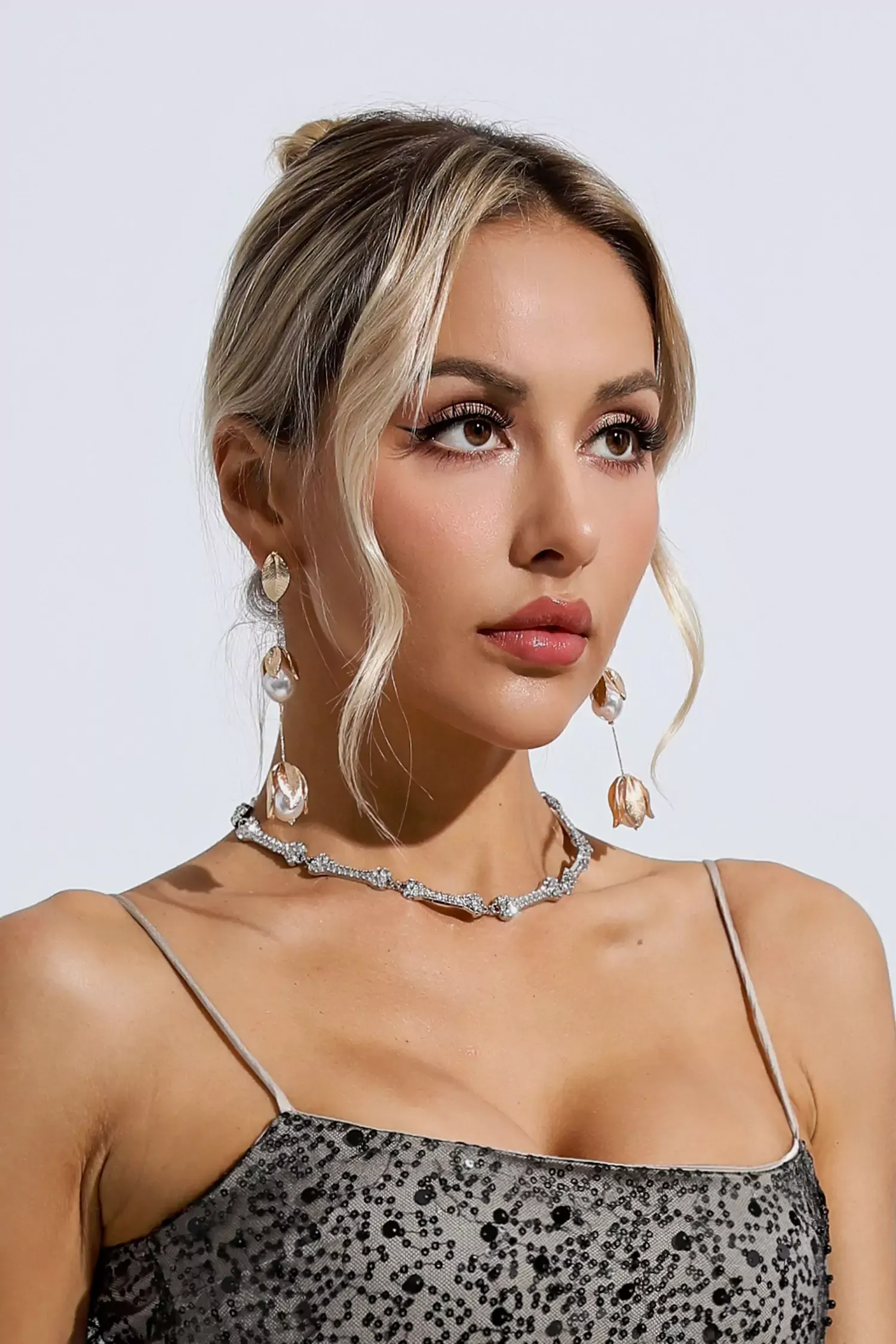 Elysia Pearl Drop Earrings