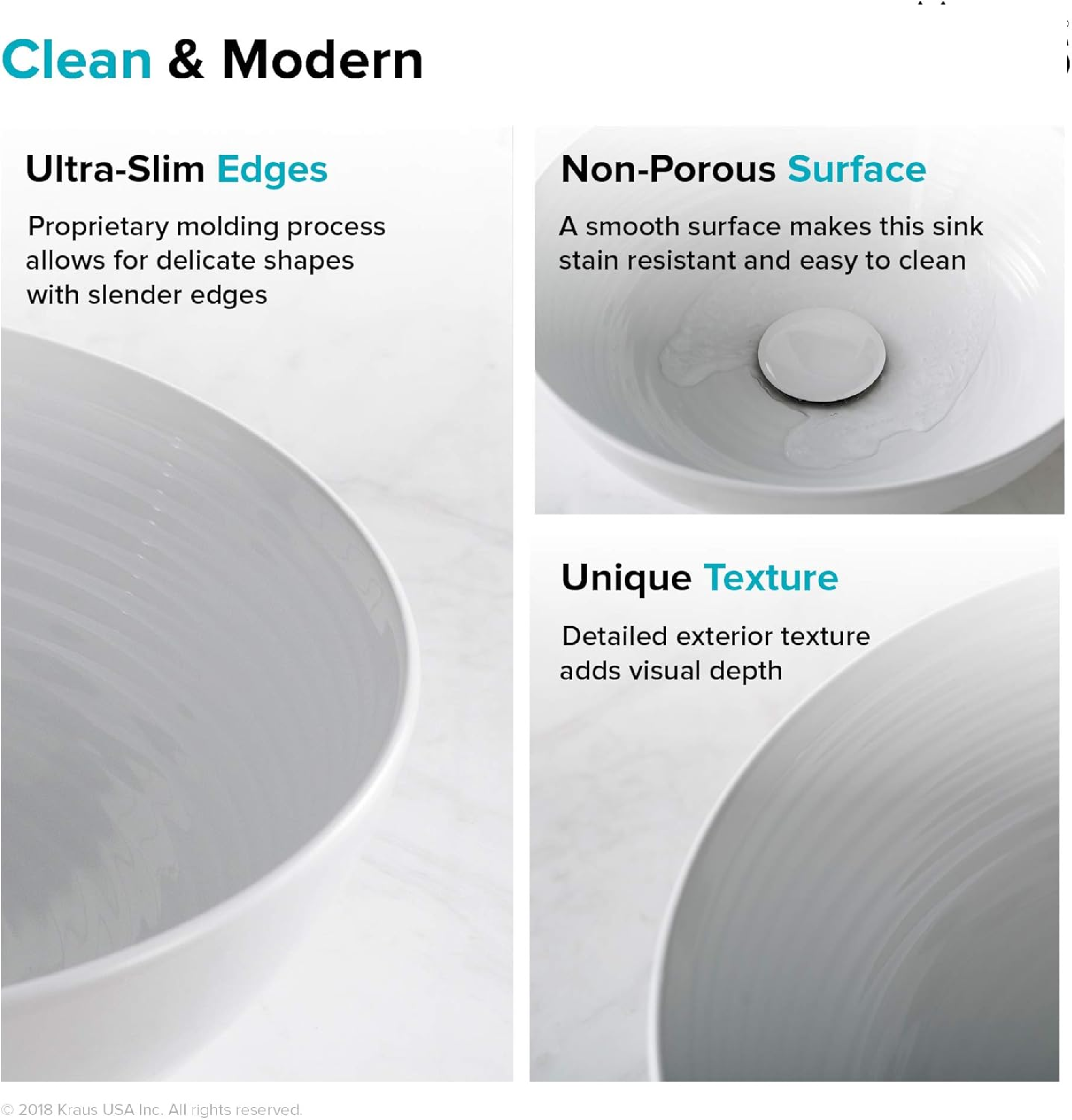 Ceramic Above Counter Round Bathroom Sink
