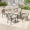 7 PCS Patio Dining Table and Chairs