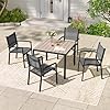 7 PCS Patio Dining Table and Chairs