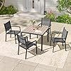 7 PCS Patio Dining Table and Chairs