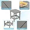 [Copy]Square Side Table Backyard and Light Gray