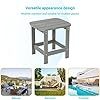 [Copy]Square Side Table Backyard and Light Gray