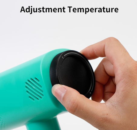 Heat Blower Gun for Sublimation Blanks Shrink Wrap Film 110V Hot Air Gun for Shrink Wrap Temperature Control with 2-Temp Settings