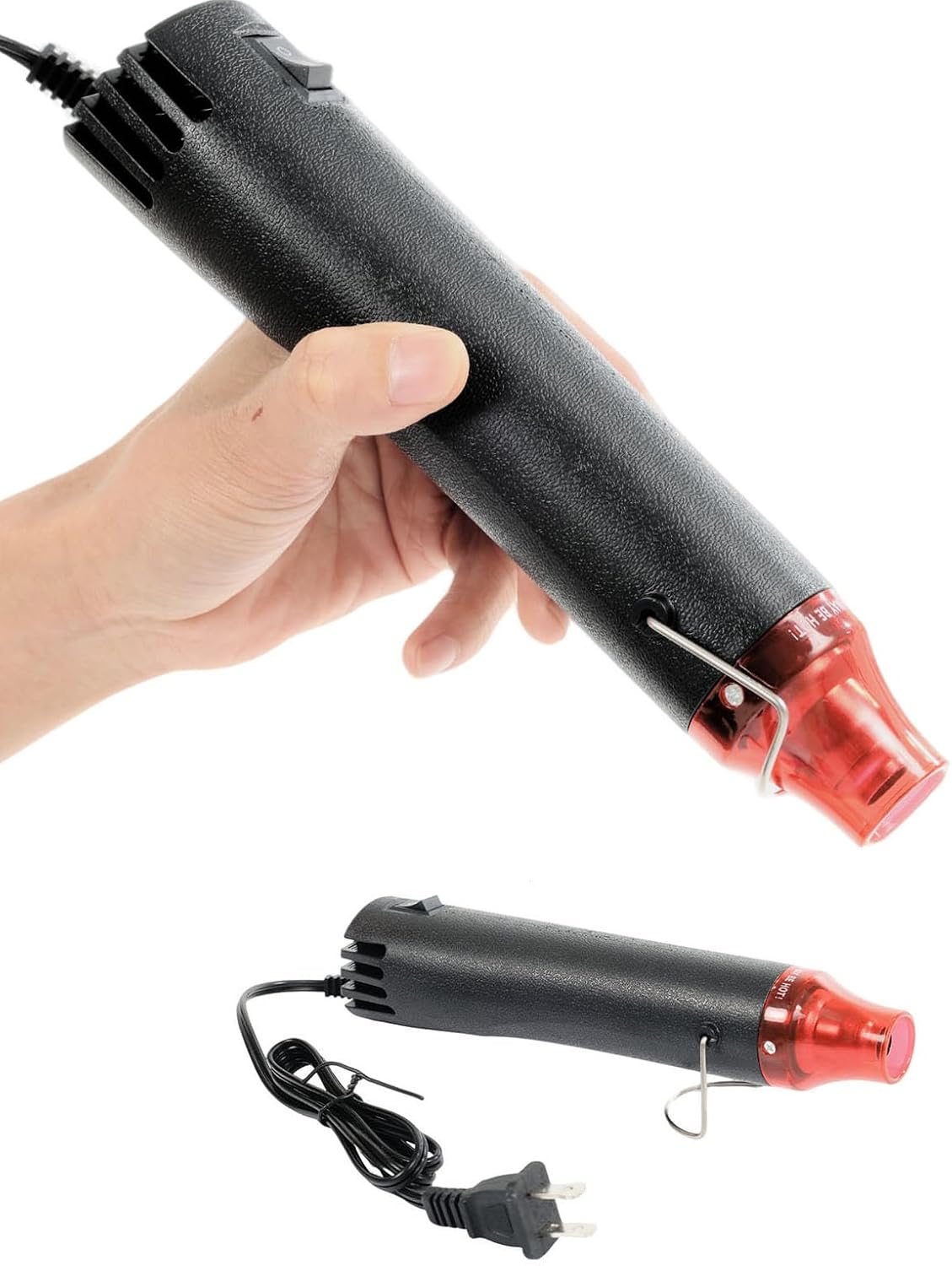 Heat Gun 300W, Handed Hot Air Gun for Crafting and DIY (Black)