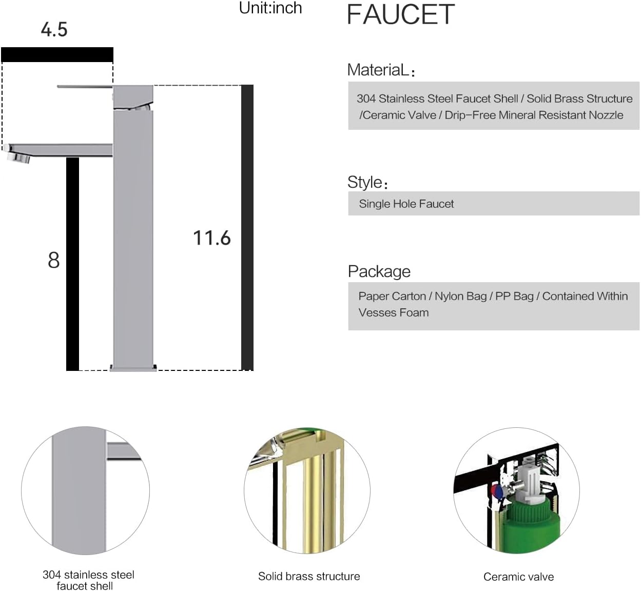 Bathroom Vessel Sink