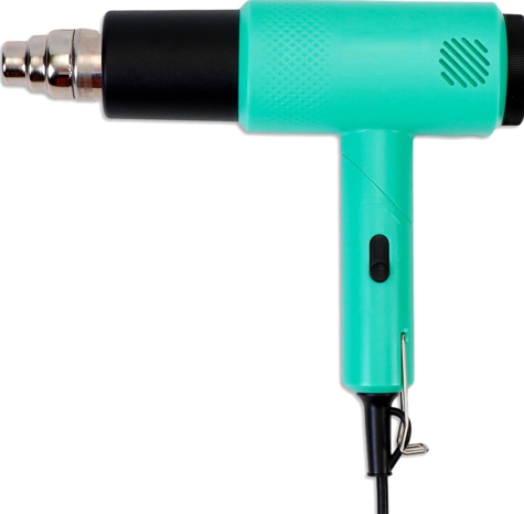 Heat Blower Gun for Sublimation Blanks Shrink Wrap Film 110V Hot Air Gun for Shrink Wrap Temperature Control with 2-Temp Settings