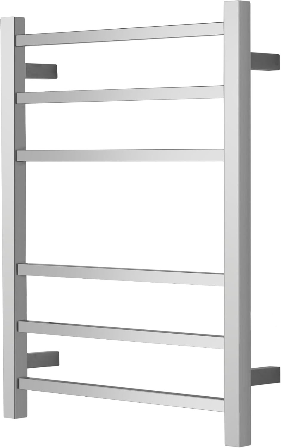 Electric Towel Warmer,Drying Towel Rack Heated Towel Rack,Wall Mounted Towel Warmer Rack,6 Bars