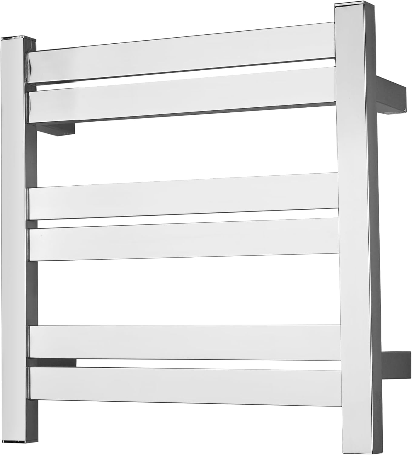 Electric Towel Warmer,Drying Towel Rack Heated Towel Rack,Wall Mounted Towel Warmer Rack,6 Bars