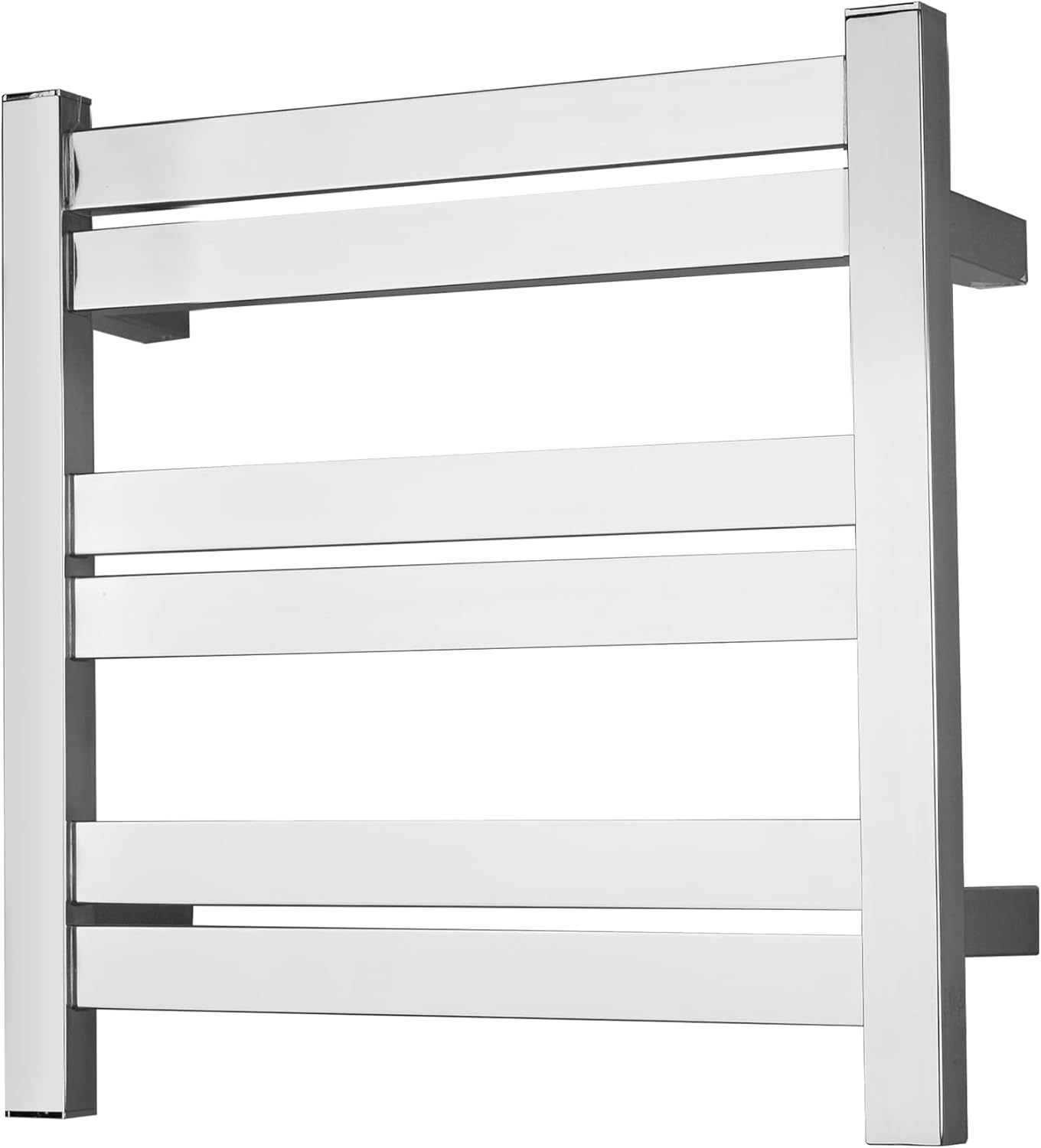 Electric Towel Warmer,Drying Towel Rack Heated Towel Rack,Wall Mounted Towel Warmer Rack,6 Bars